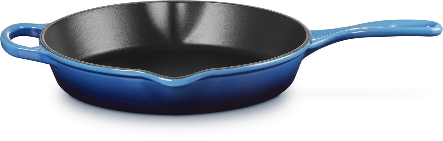 Le Creuset Brat- Und Servierpfanne Signature Hoch In Azure 1 Le Creuset Brat- Und Servierpfanne Signature Hoch In Azure