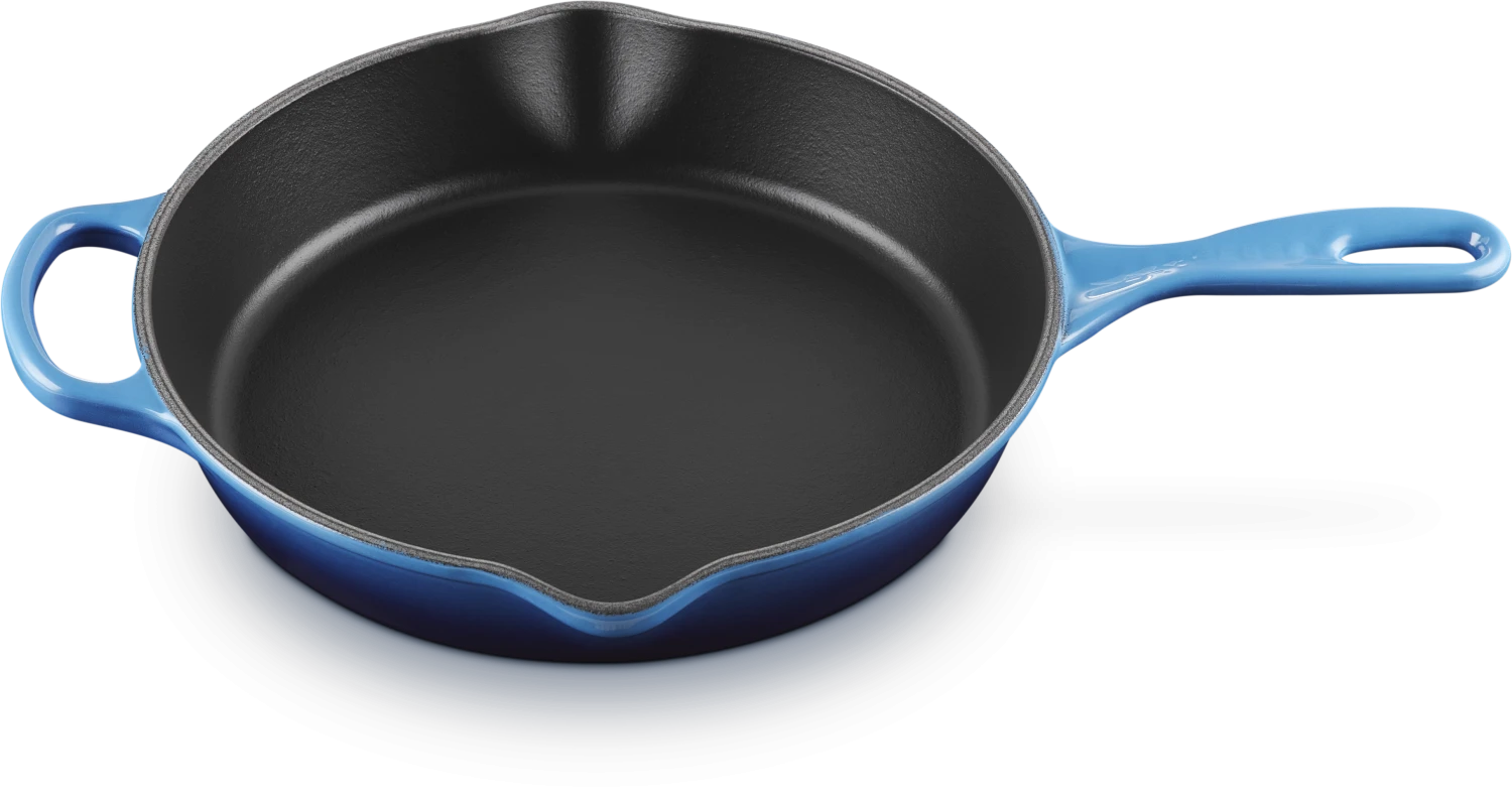 Le Creuset Brat- Und Servierpfanne Signature Hoch In Azure 3 Le Creuset Brat- Und Servierpfanne Signature Hoch In Azure – Bild 3
