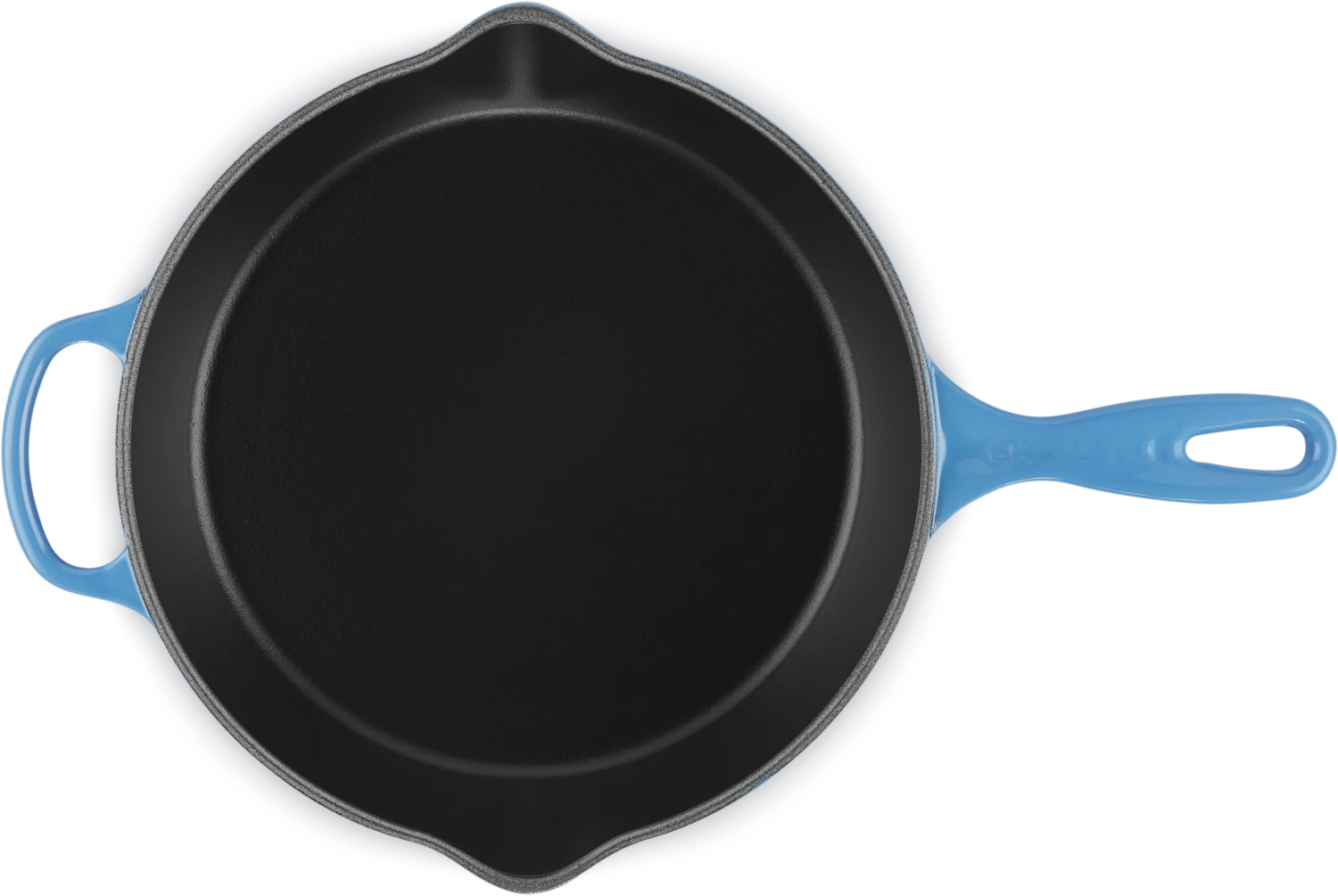 Le Creuset Brat- Und Servierpfanne Signature Hoch In Azure 4 Le Creuset Brat- Und Servierpfanne Signature Hoch In Azure – Bild 4