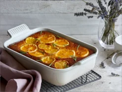 Le Creuset Auflaufform Tradition In Shell Pink 9 Le Creuset Auflaufform Tradition In Shell Pink -Le Creuset-Shop LC Auflaufform Zitronenkuchen Olivenoel