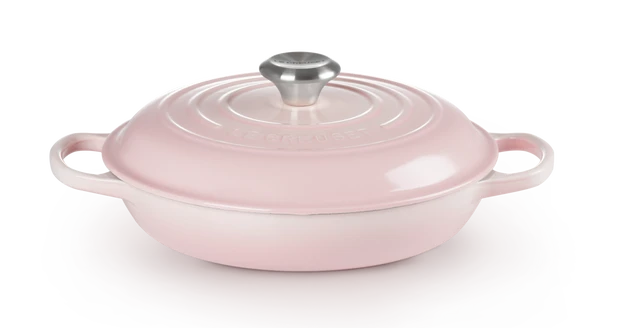 Le Creuset Gourmet-Profitopf Signature In Shell Pink 1 Le Creuset Gourmet-Profitopf Signature In Shell Pink
