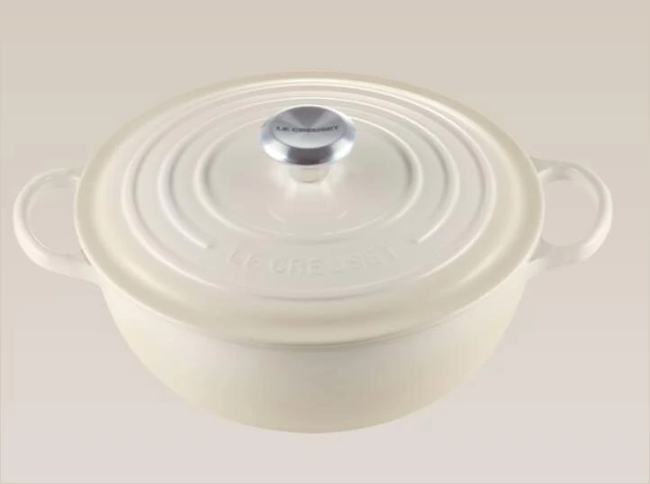 Le Creuset Familientopf La Marmite Aus Gusseisen In Meringue 3 Le Creuset Familientopf La Marmite Aus Gusseisen In Meringue – Bild 3
