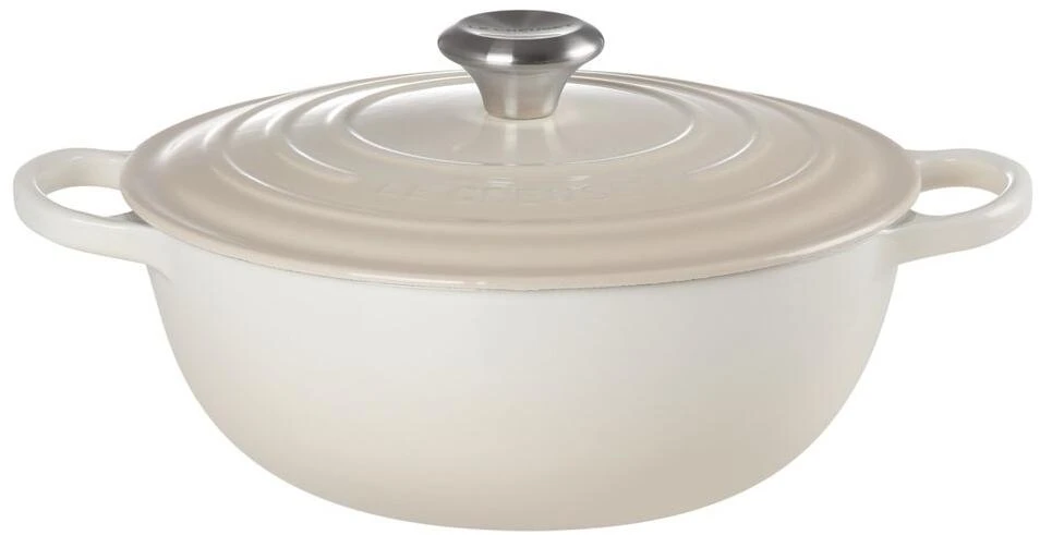Le Creuset Familientopf La Marmite Aus Gusseisen In Meringue 1 Le Creuset Familientopf La Marmite Aus Gusseisen In Meringue