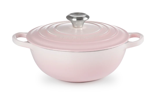 Le Creuset Familientopf La Marmite Aus Gusseisen In Shell Pink 1 Le Creuset Familientopf La Marmite Aus Gusseisen In Shell Pink