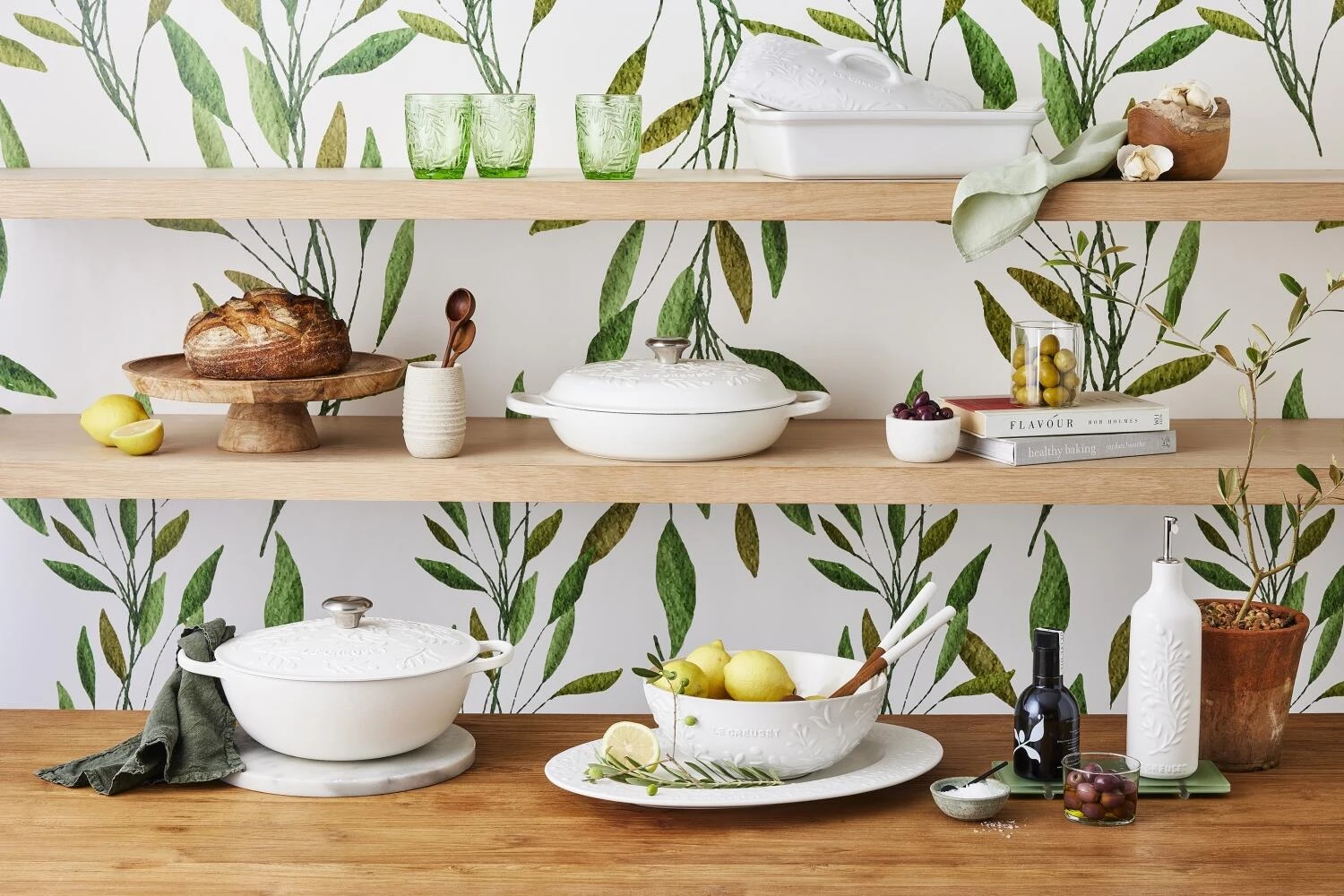 Le Creuset Servierplatte Oval In Olive 5 Le Creuset Servierplatte Oval In Olive – Bild 5