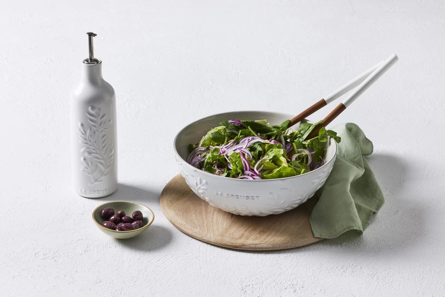 Le Creuset Schüssel In Olive 3 Le Creuset Schüssel In Olive – Bild 3