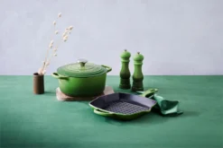 Le Creuset Grillpfanne SIGNATURE Quadratisch In Bamboo Green -Le Creuset-Shop LECREUSET 1248 copy