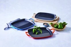 Le Creuset Grillplatte Signature Rechteckig Aus Gusseisen In Azure -Le Creuset-Shop LECREUSET GENERIC 19777 Colour Your Day