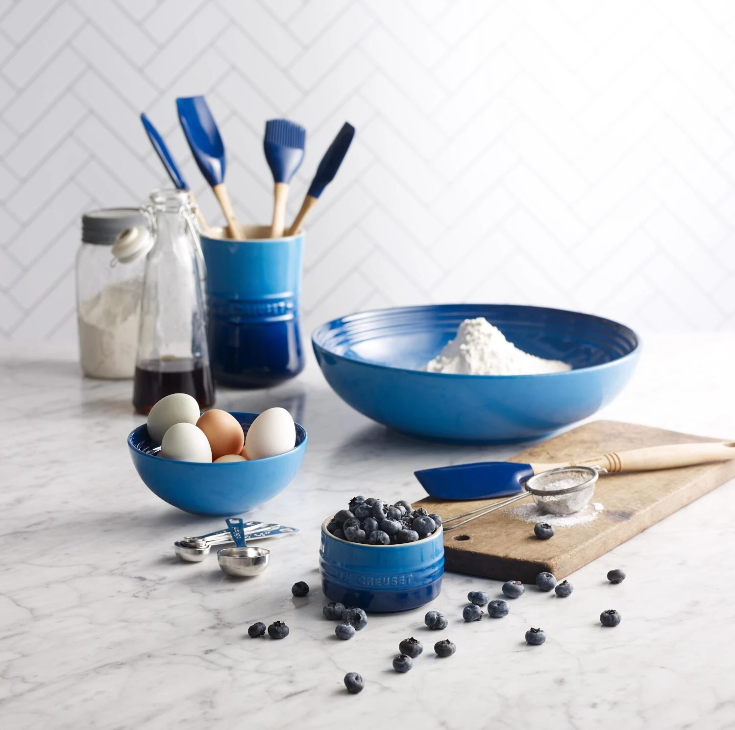 Le Creuset Servierschale In Deep Teal 2 Le Creuset Servierschale In Deep Teal – Bild 2