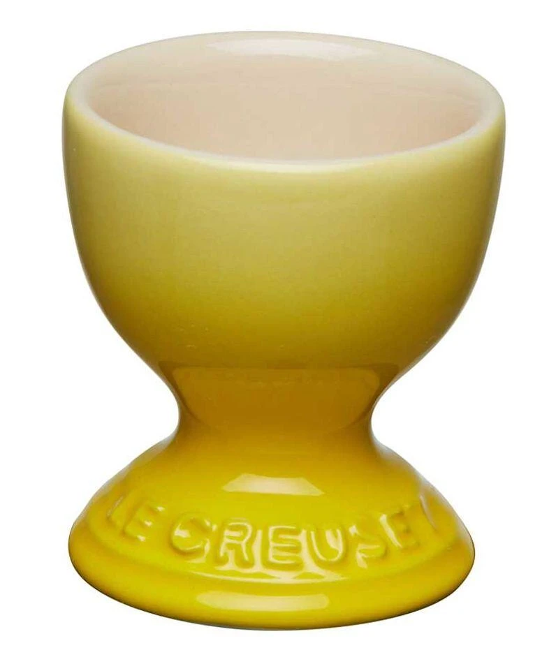 Le Creuset Eierbecher Mit Standfuß In Citrus 1 Le Creuset Eierbecher Mit Standfuß In Citrus