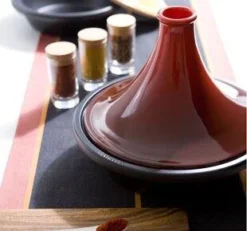 Le Creuset Tagine In Kirschrot -Le Creuset-Shop Le Creuset Tagine rot