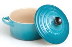 Le Creuset Mini Cocotte In Karibik -Le Creuset-Shop Mini Cocotte rund ka3 l
