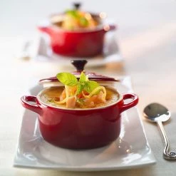 Le Creuset Mini Cocotte In Ofenrot -Le Creuset-Shop Poterie 12 l 1