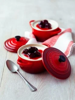 Le Creuset Mini Cocotte In Kirschrot -Le Creuset-Shop Poterie 25 l