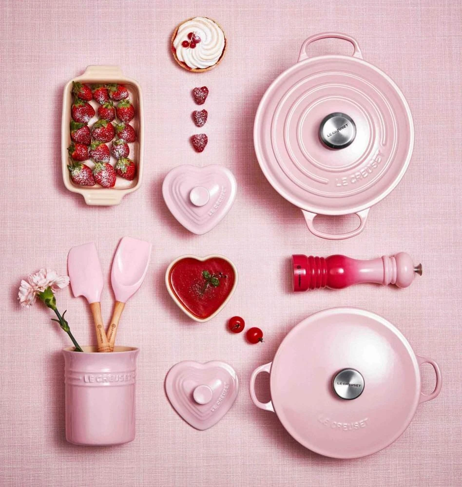 Le Creuset Mini-Kochlöffel Klassik In Shell Pink 2 Le Creuset Mini-Kochlöffel Klassik In Shell Pink – Bild 2