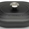 Le Creuset Oblong Signature In Schwarz