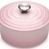 Le Creuset LeCreuset Bräter Signature Rund In Shell Pink