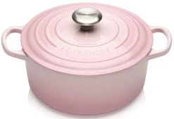 Le Creuset LeCreuset Bräter Signature Rund In Shell Pink